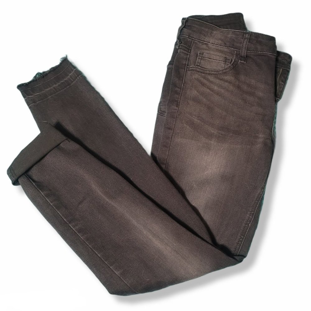 PROSPERITY Faded Black Skinny Jeans